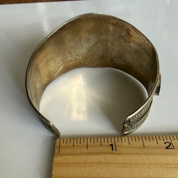 Afghan Kuchi Boho, Ethnic , Tribal Cuff Vintage Bracelet - Picture 6 of 8